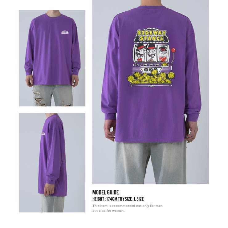 長袖Tシャツ メンズ SIDEWAY | improves | 詳細画像12 