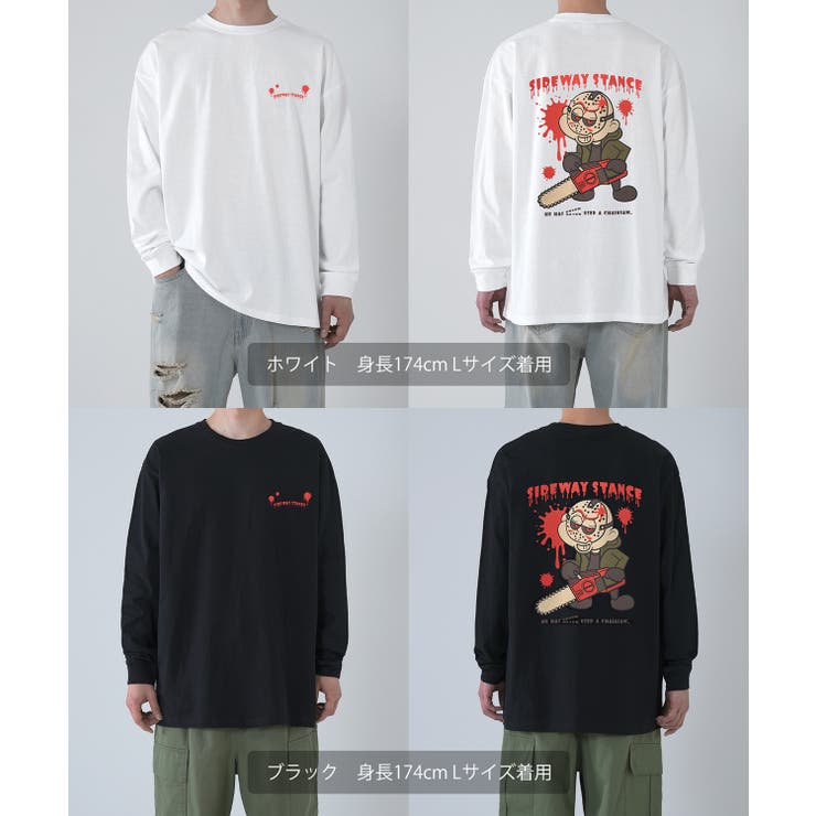 長袖Tシャツ メンズ SIDEWAY | improves | 詳細画像14 