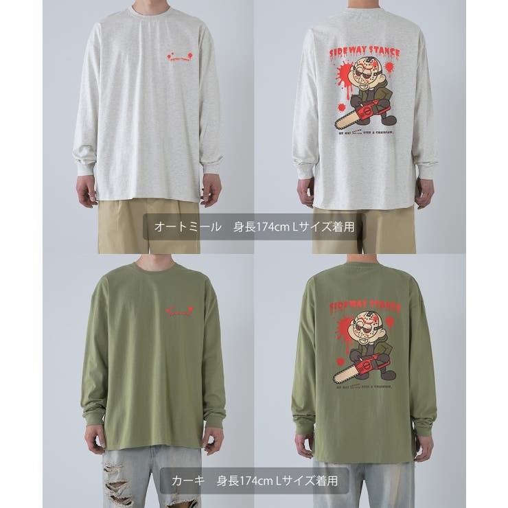 長袖Tシャツ メンズ SIDEWAY | improves | 詳細画像15 