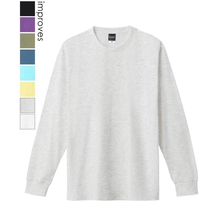長袖Tシャツ メンズ SIDEWAY | improves | 詳細画像1 