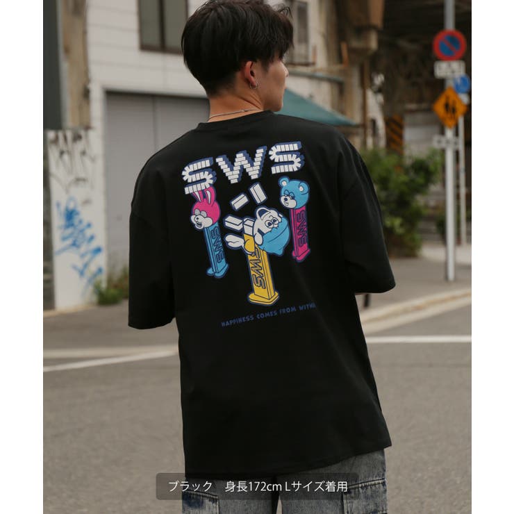 半袖Tシャツ メンズ SIDEWAY[品番：IP000006528]｜improves