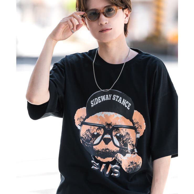 半袖Tシャツ メンズ SIDEWAY[品番：IP000006529]｜improves