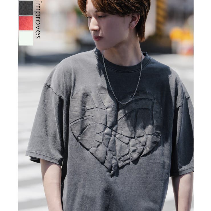 新作からSALEアイテム等お得な商品満載 半袖Tシャツ メンズ SIDEWAY[品番：IP000006535]｜improves Tシャツ(半袖/袖なし)