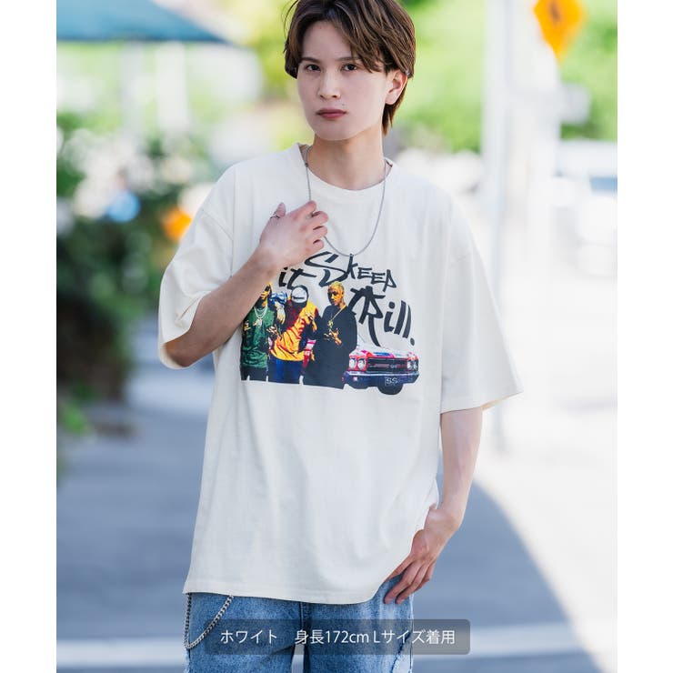 半袖Tシャツ メンズ SIDEWAY[品番：IP000006539]｜improves