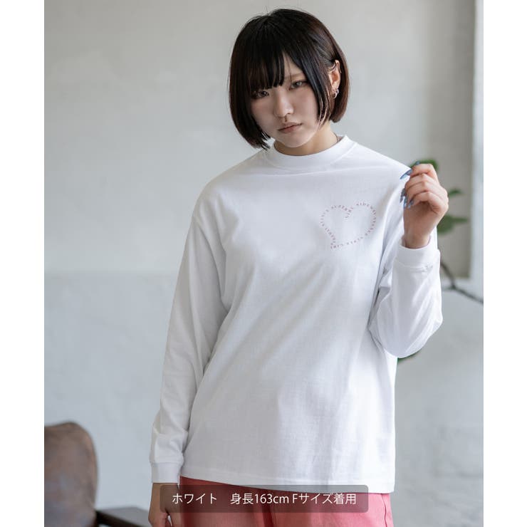 長袖Tシャツ レディース SIDEWAY | improves | 詳細画像2 