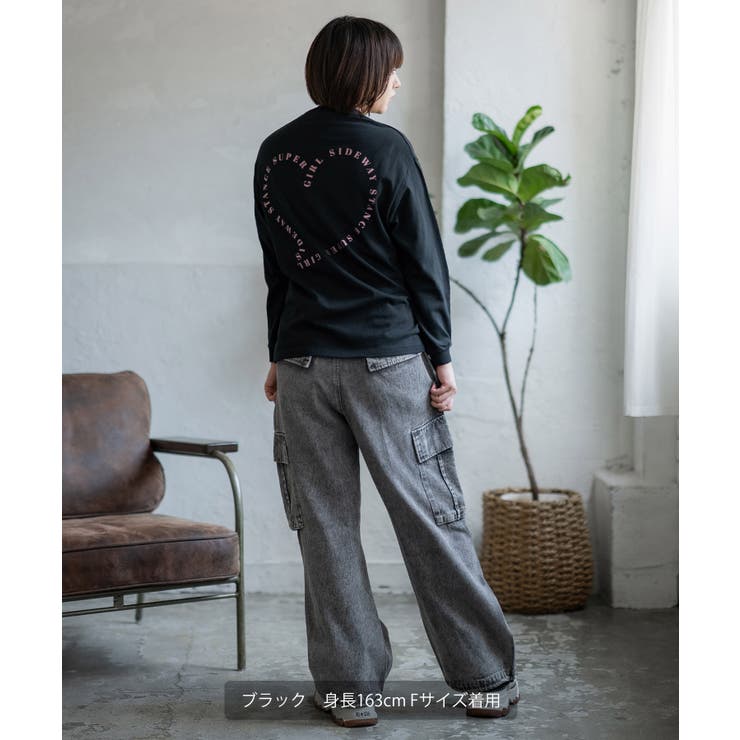長袖Tシャツ レディース SIDEWAY | improves | 詳細画像11 