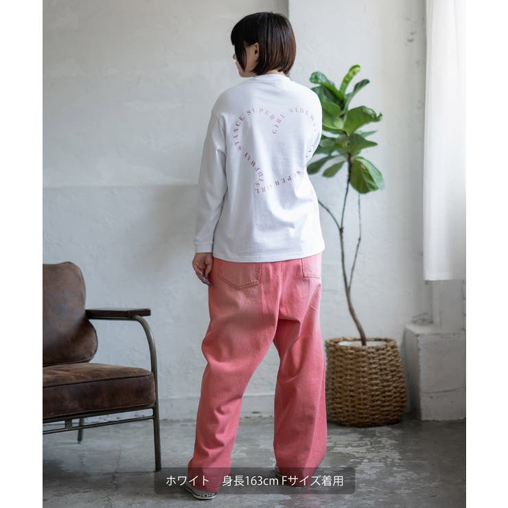 長袖Tシャツ レディース SIDEWAY | improves | 詳細画像5 