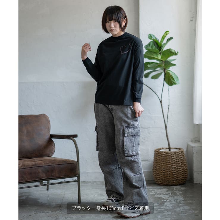 長袖Tシャツ レディース SIDEWAY | improves | 詳細画像10 