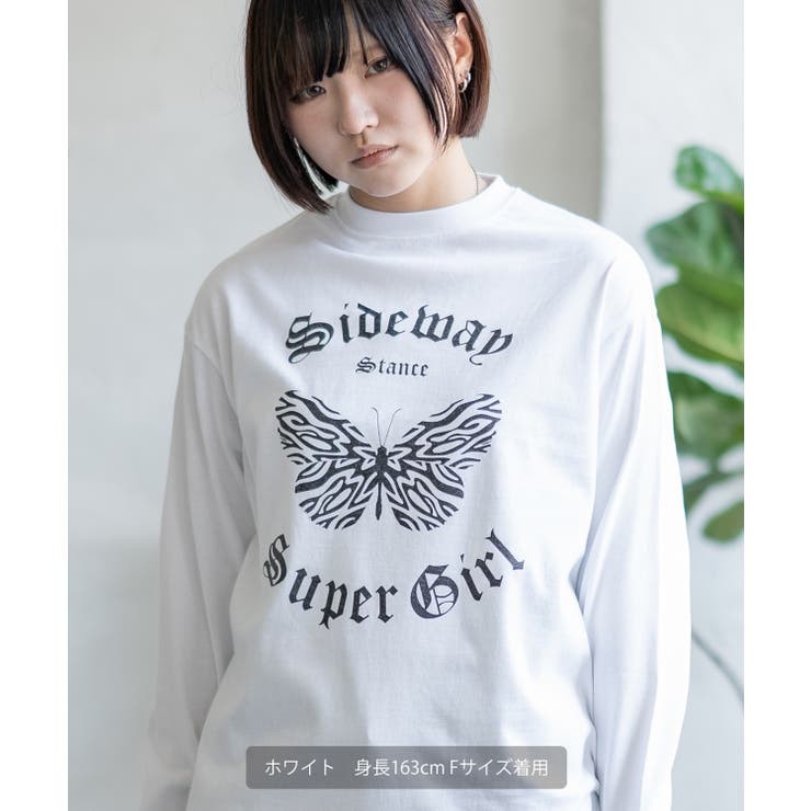 長袖Tシャツ レディース SIDEWAY | improves | 詳細画像7 