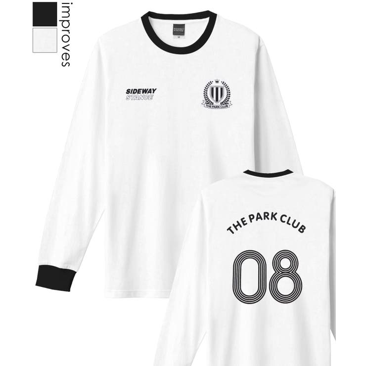 長袖Tシャツ メンズ SIDEWAY | improves | 詳細画像1 