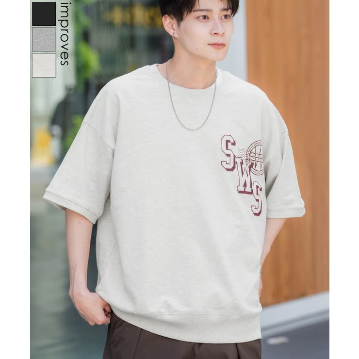 salsation半袖トレーナー SIDEWAY STANCE トレーナー スウェット 「SIDEWAY STANCE」無地