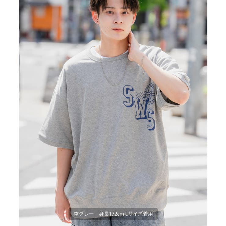 半袖トレーナーシャツ メンズ SIDEWAY | improves | 詳細画像6 