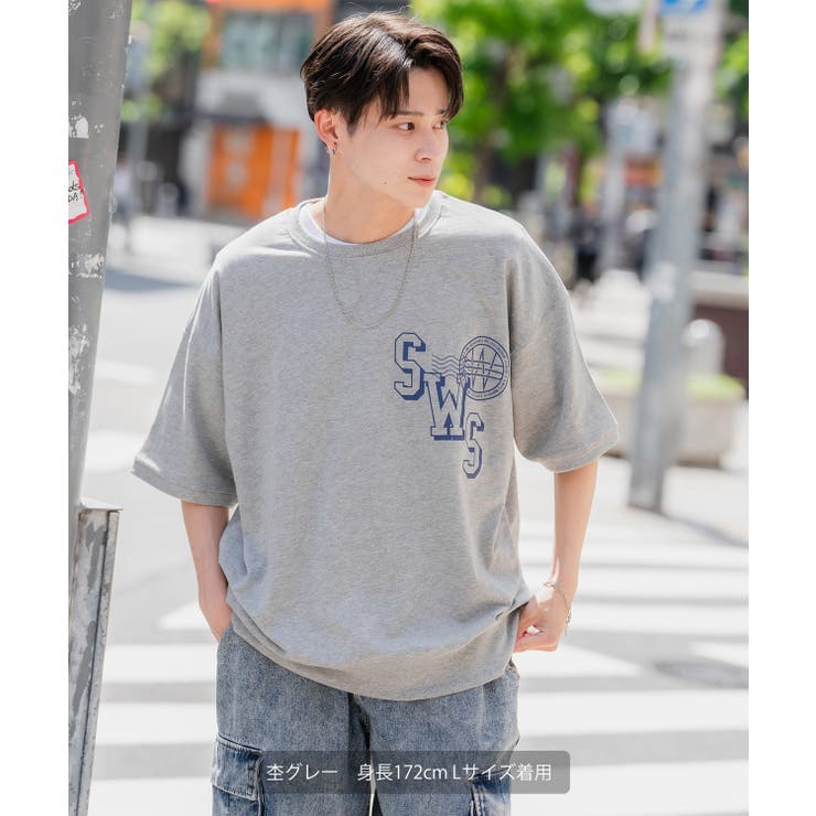 半袖トレーナーシャツ メンズ SIDEWAY | improves | 詳細画像7 