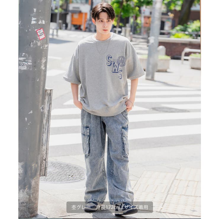 半袖トレーナーシャツ メンズ SIDEWAY | improves | 詳細画像9 