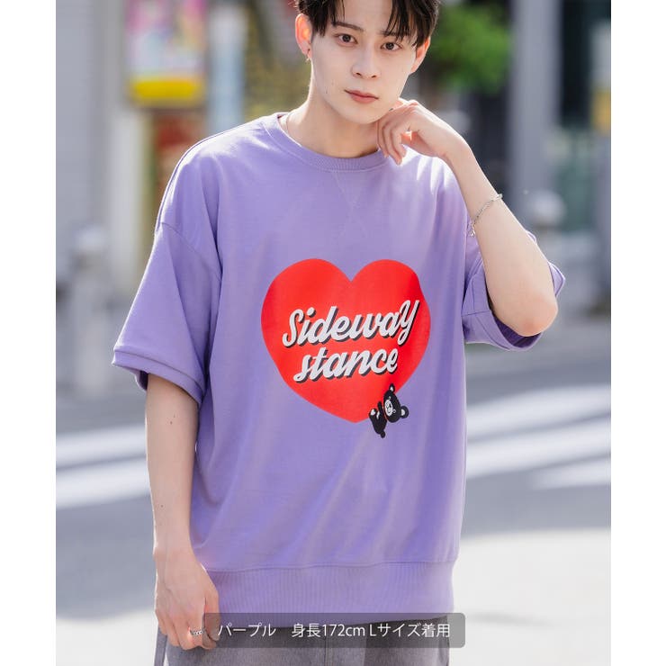 半袖トレーナーシャツ メンズ SIDEWAY | improves | 詳細画像9 