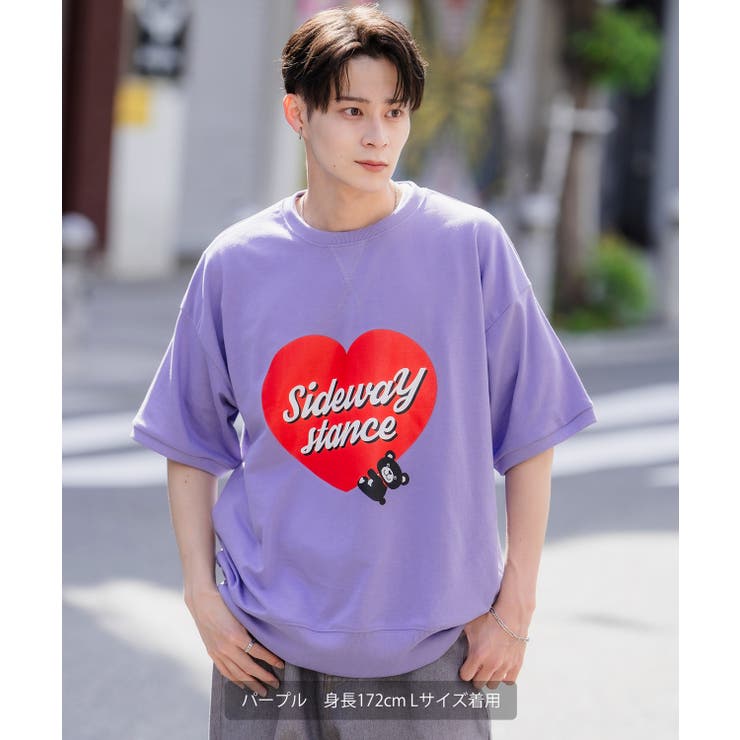 半袖トレーナーシャツ メンズ SIDEWAY | improves | 詳細画像10 