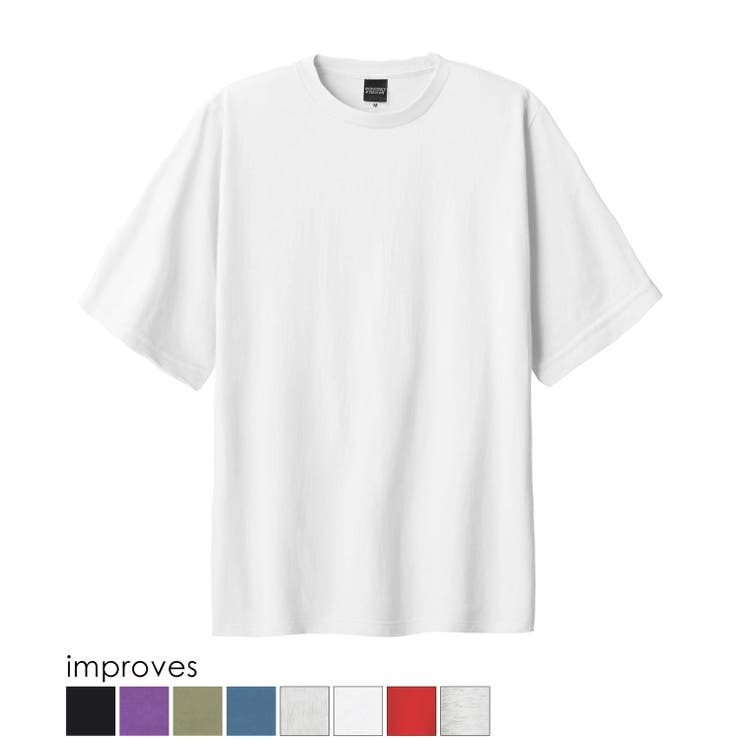 半袖Tシャツ メンズ SIDEWAY | improves | 詳細画像1 