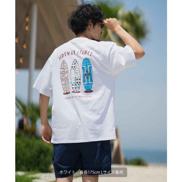 初売り旅行 半袖Tシャツ メンズ SIDEWAY[品番：IP000006569]｜improves トップス