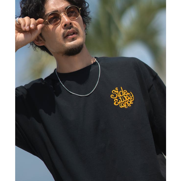 ブラック | 半袖Tシャツ メンズ レディース | improves