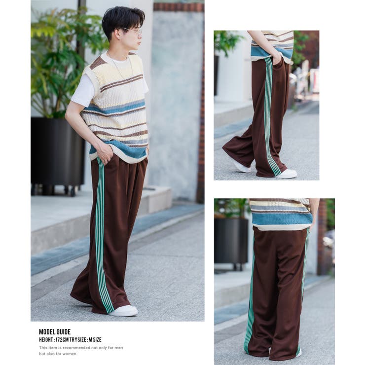 P10 EASY TUCK PANTS【5】メンズパンツ トラックパンツ