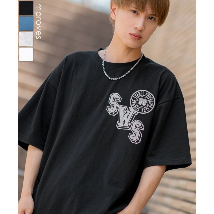 半袖Tシャツ メンズ SIDEWAY | improves | 詳細画像1 