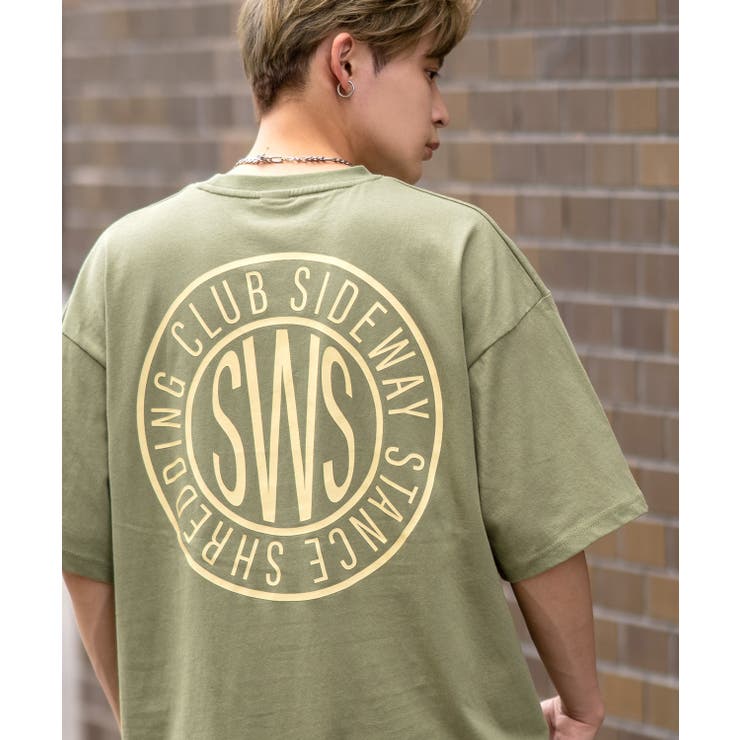 カーキ | 半袖Tシャツ メンズ SIDEWAY | improves