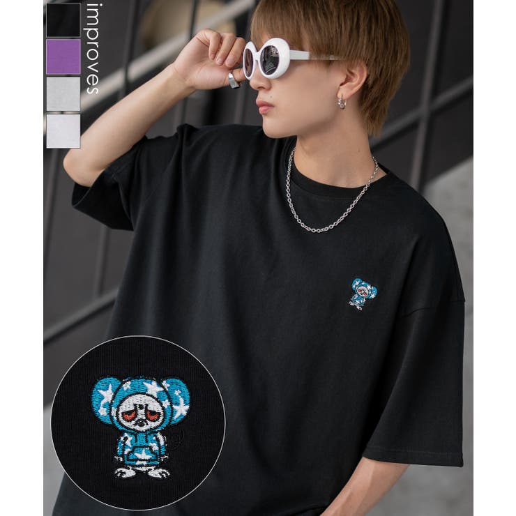 半袖Tシャツ メンズ SIDEWAY | improves | 詳細画像1 