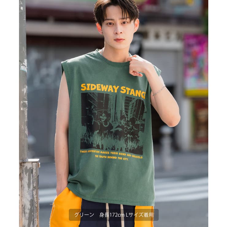 Tシャツ メンズ SIDEWAY | improves | 詳細画像2 