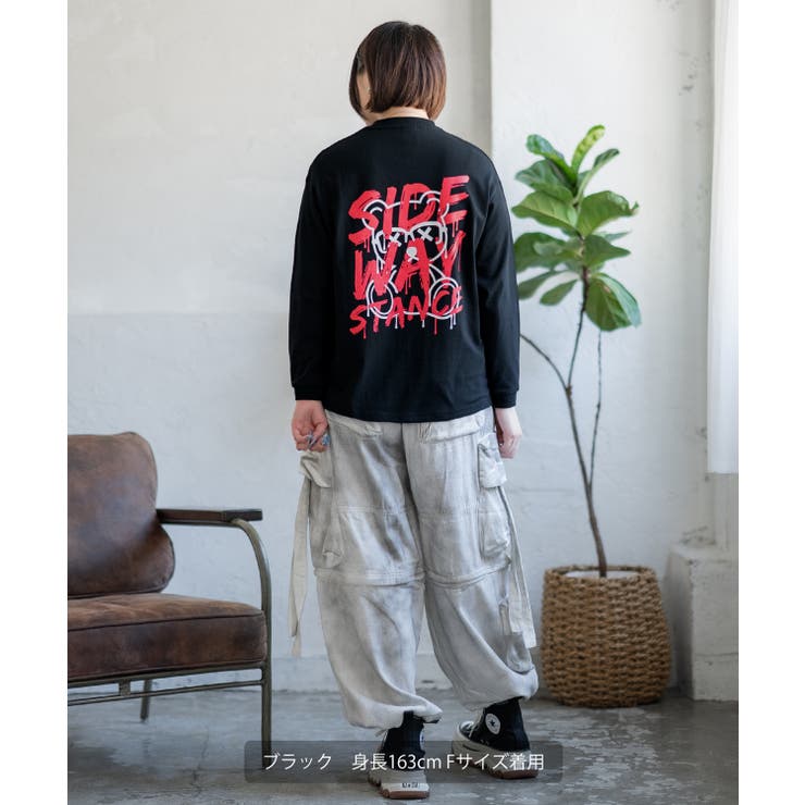 長袖Tシャツ レディース SIDEWAY | improves | 詳細画像5 