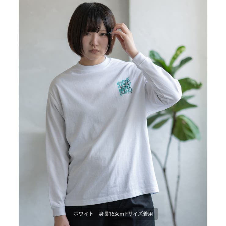長袖Tシャツ レディース SIDEWAY | improves | 詳細画像6 