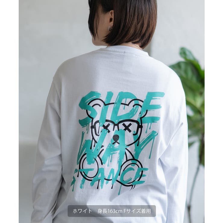長袖Tシャツ レディース SIDEWAY | improves | 詳細画像7 
