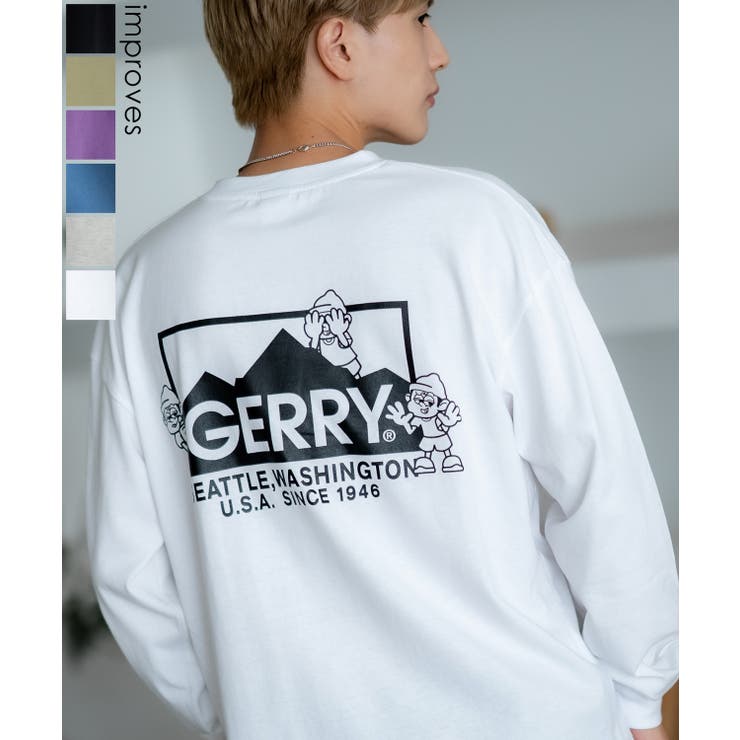 長袖Tシャツ メンズ GERRY×SIDEWAY | improves | 詳細画像1 