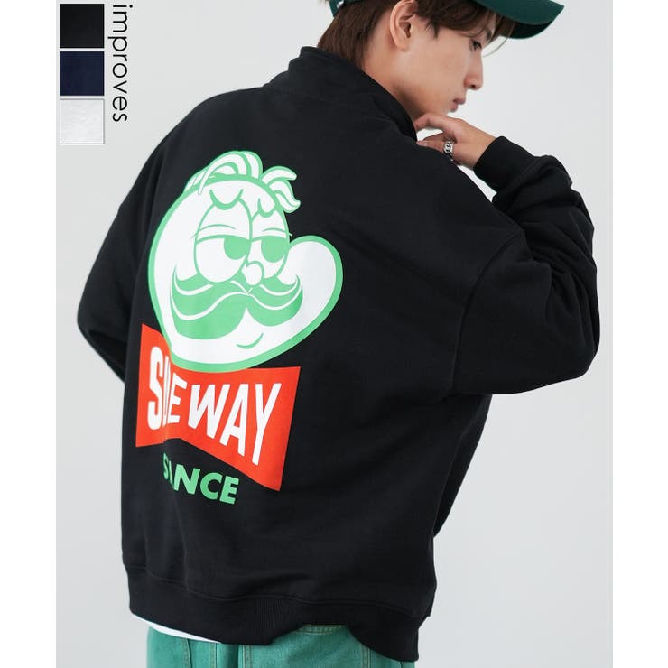 トレーナー メンズ SIDEWAY | improves | 詳細画像1 