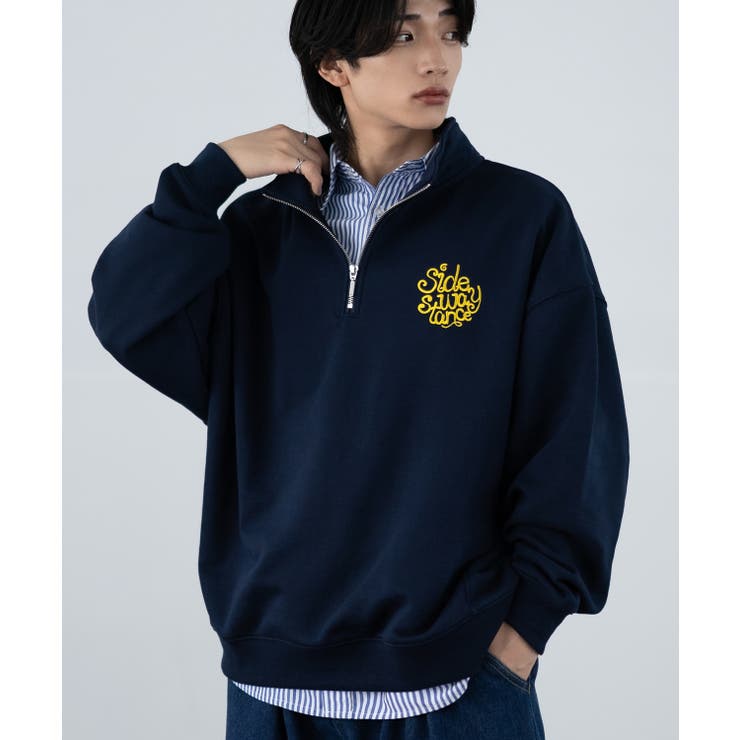 ネイビー | トレーナー メンズ SIDEWAY | improves