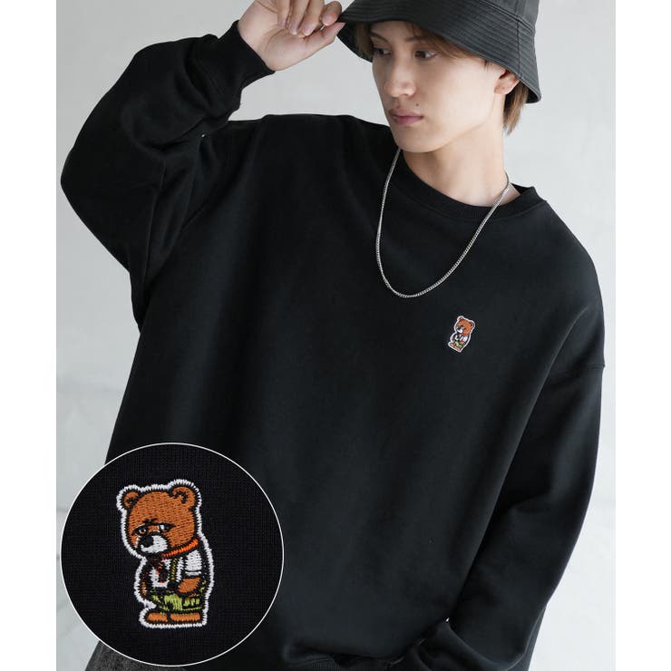 Ｃ-ブラック | トレーナー メンズ SIDEWAY | improves