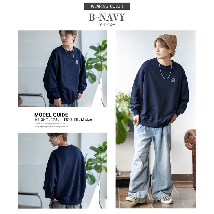 トレーナー メンズ SIDEWAY | improves | 詳細画像9 