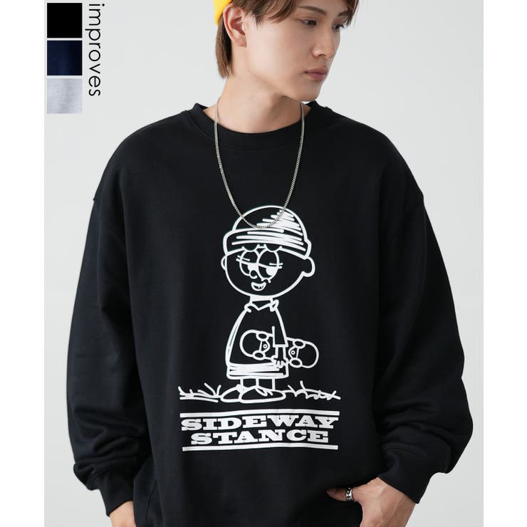 トレーナー メンズ SIDEWAY | improves | 詳細画像1 