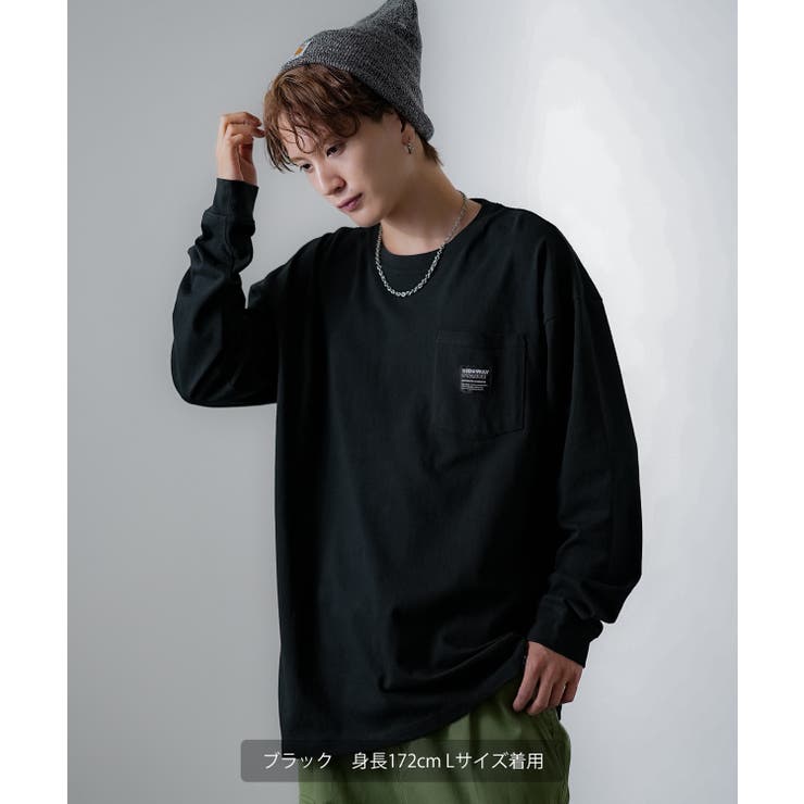 長袖Tシャツ メンズ SIDEWAY | improves | 詳細画像2 