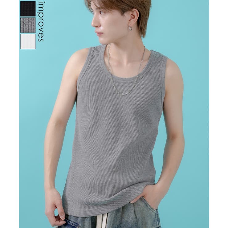 タンクトップ メンズ レディース | improves | 詳細画像1 