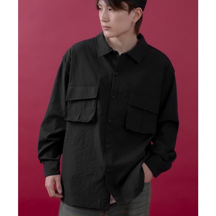 BLACK by VANQUISH Tシャツ メンズ ブランド アフガンネック