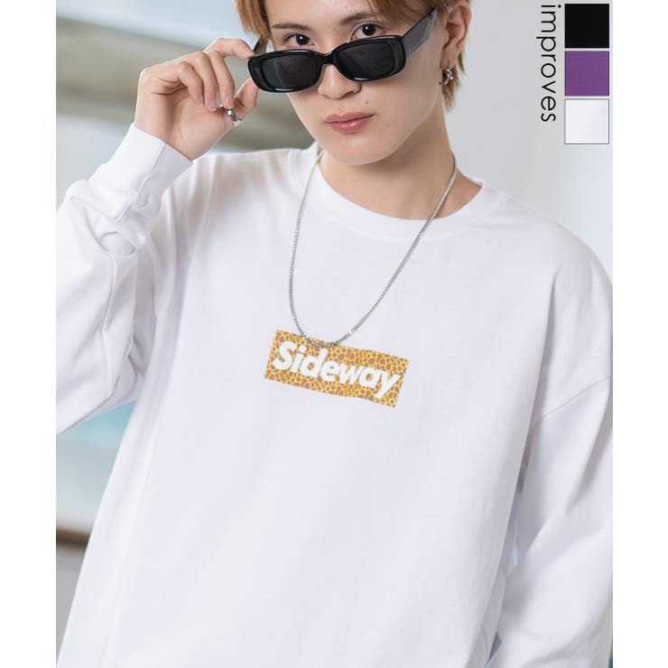 長袖Tシャツ メンズ SIDEWAY | improves | 詳細画像1 