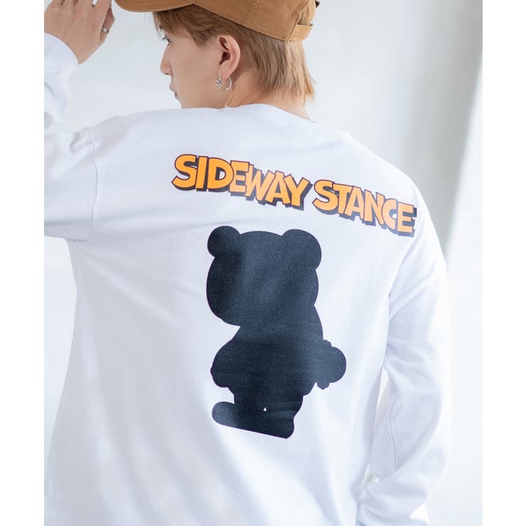 ホワイト | 長袖Tシャツ メンズ SIDEWAY | improves