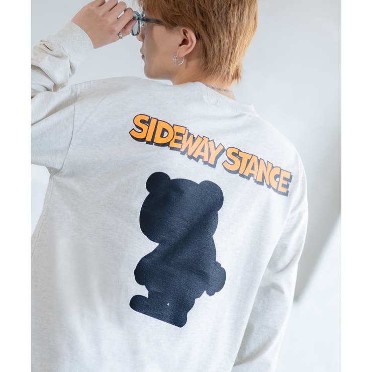 オートミール | 長袖Tシャツ メンズ SIDEWAY | improves