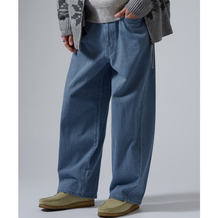 サックス | ジーンズ メンズ デニムパンツ | improves