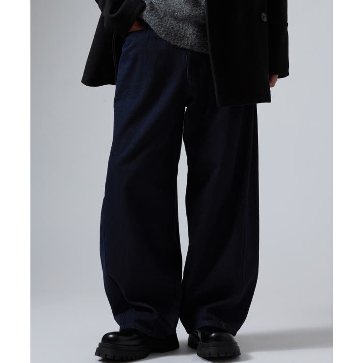 ネイビー | ジーンズ メンズ デニムパンツ | improves