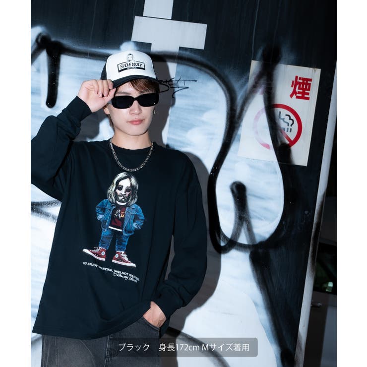 長袖Tシャツ メンズ SIDEWAY | improves | 詳細画像3 