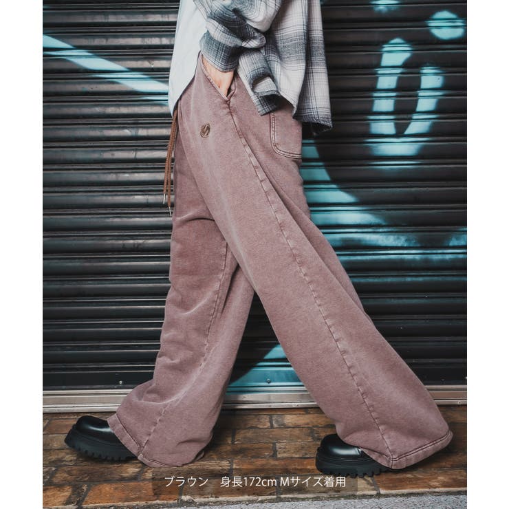 ワイドパンツ メンズ SIDEWAY | improves | 詳細画像12 
