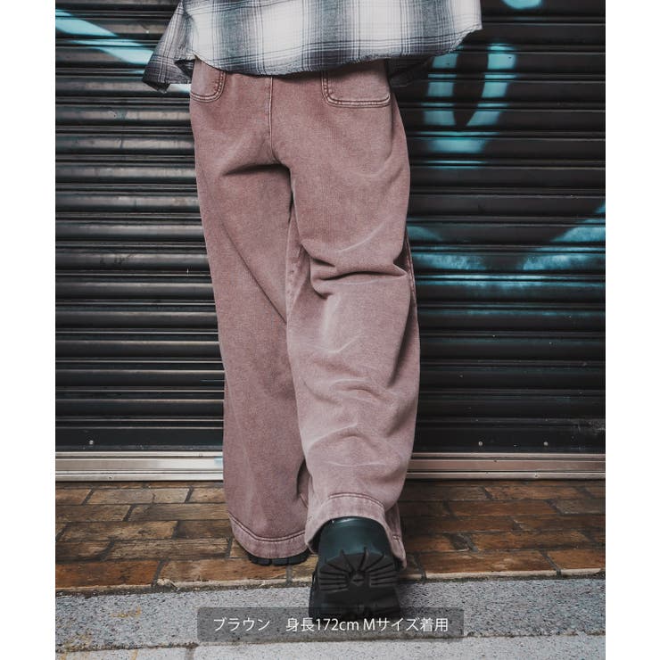 ワイドパンツ メンズ SIDEWAY | improves | 詳細画像13 
