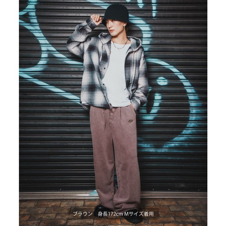 ワイドパンツ メンズ SIDEWAY | improves | 詳細画像15 