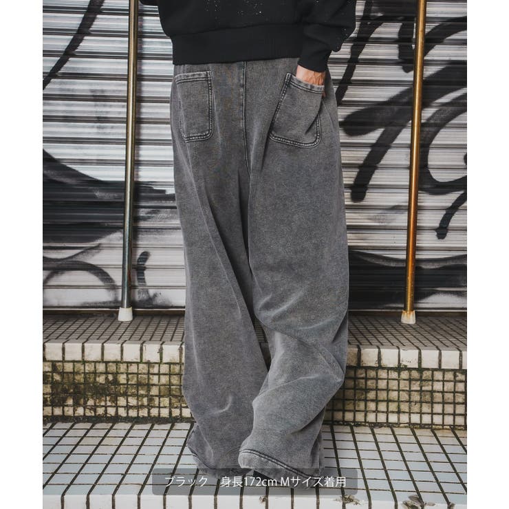 ワイドパンツ メンズ SIDEWAY | improves | 詳細画像4 